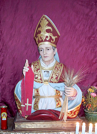 statua  del santo